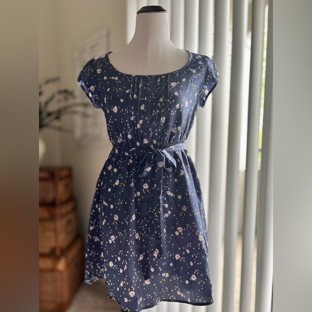 Xhilaration Floral Print Dress Medium